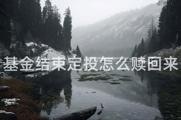 基金结束定投怎么赎回来