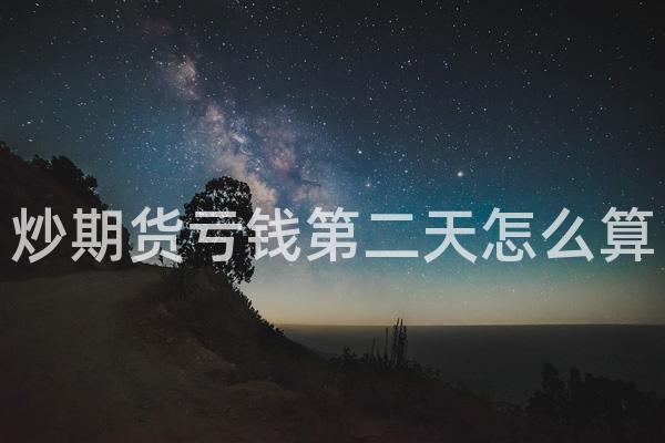炒期货亏钱第二天怎么算