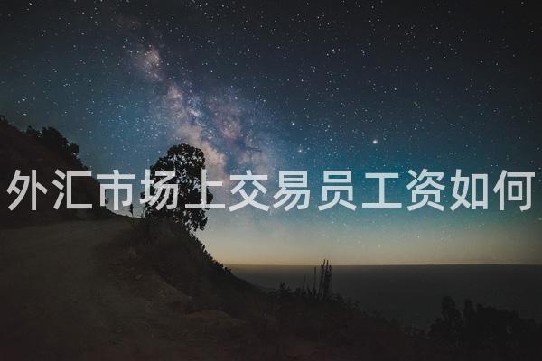 外汇市场上交易员工资如何