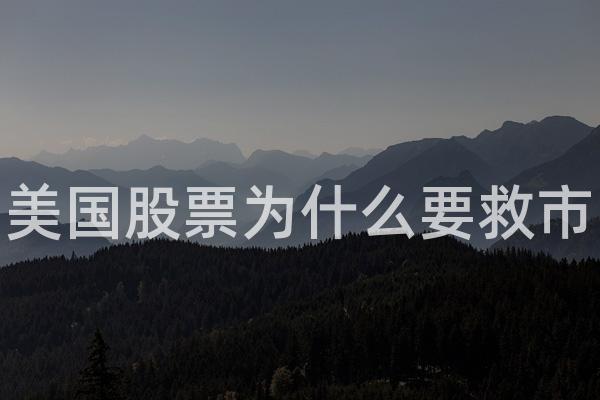 美国股票为什么要救市