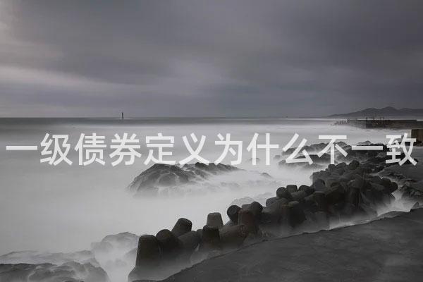 一级债券定义为什么不一致