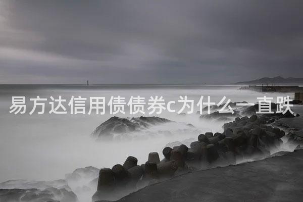 易方达信用债债券c为什么一直跌