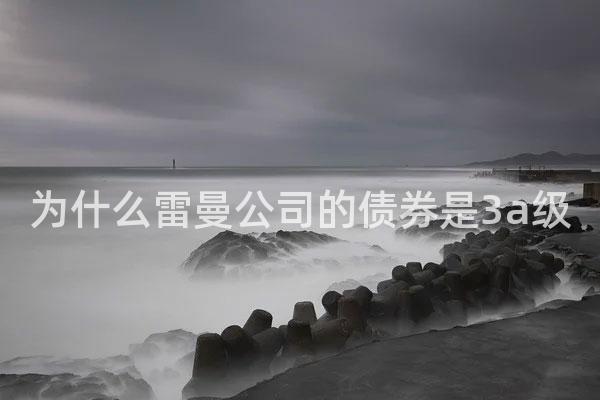 为什么雷曼公司的债券是3a级