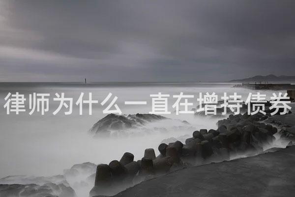 律师为什么一直在增持债券