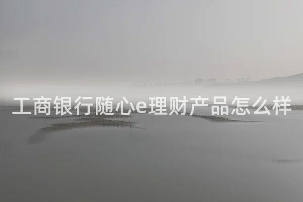 工商银行随心e理财产品怎么样