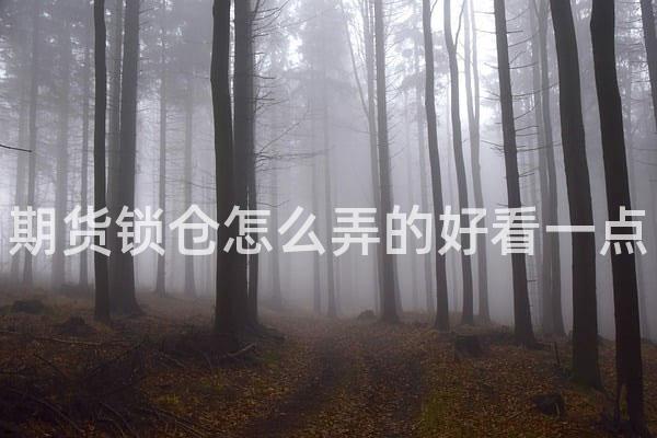期货锁仓怎么弄的好看一点