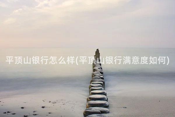 平顶山银行怎么样(平顶山银行满意度如何)