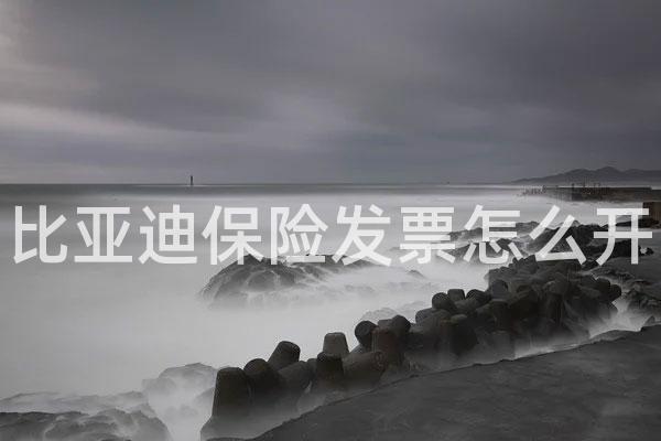 比亚迪保险发票怎么开