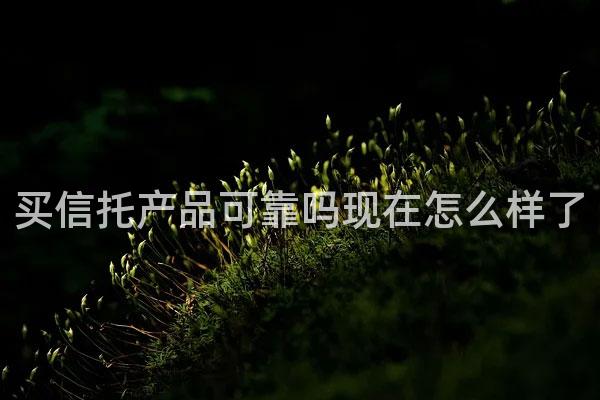 买信托产品可靠吗现在怎么样了