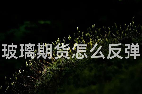 玻璃期货怎么反弹