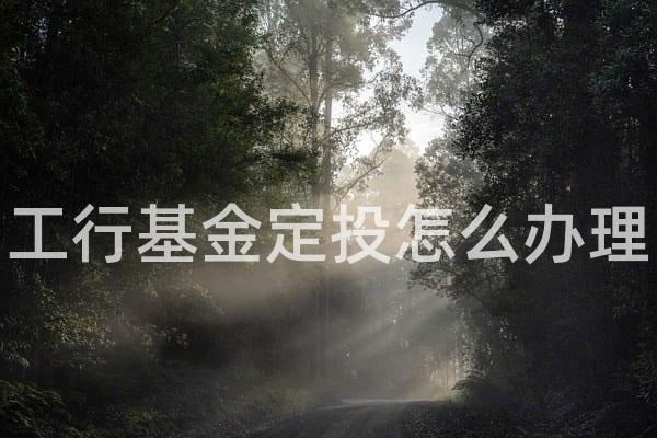 工行基金定投怎么办理